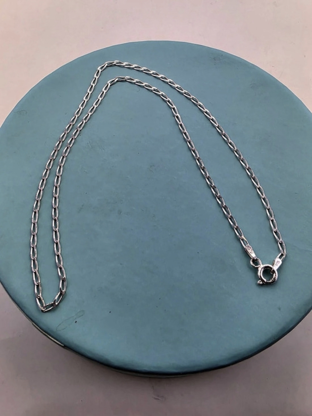 ✨ Sterling Silver Anchor Link Chain Necklace ✨